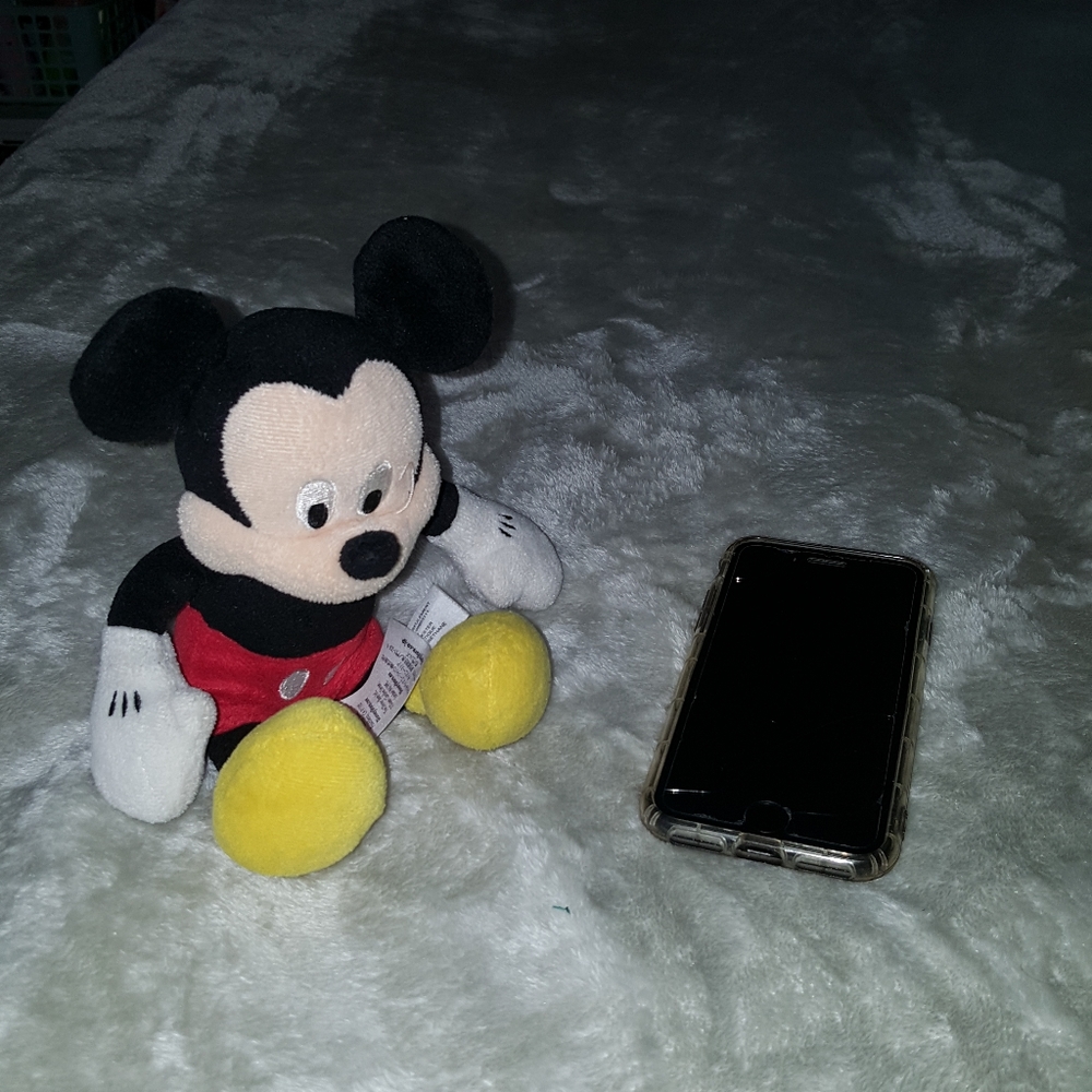 Mickey Mouse stuffed  toy phone not included